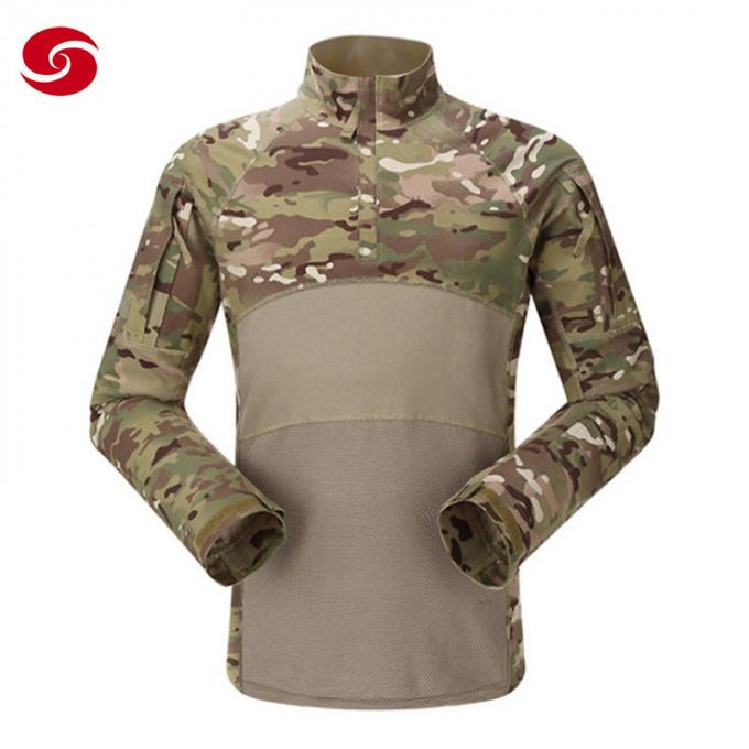 Camouflage Tactical Clothes Ripstop Frog Combat Suit Acu Military Uniform