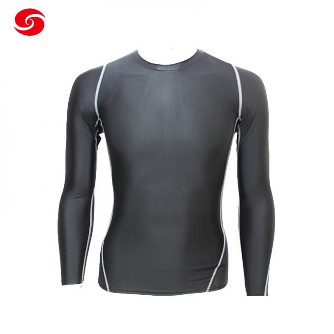 Long Sleeves Lycra Rash Guard T Shirts for Sportwear for Man