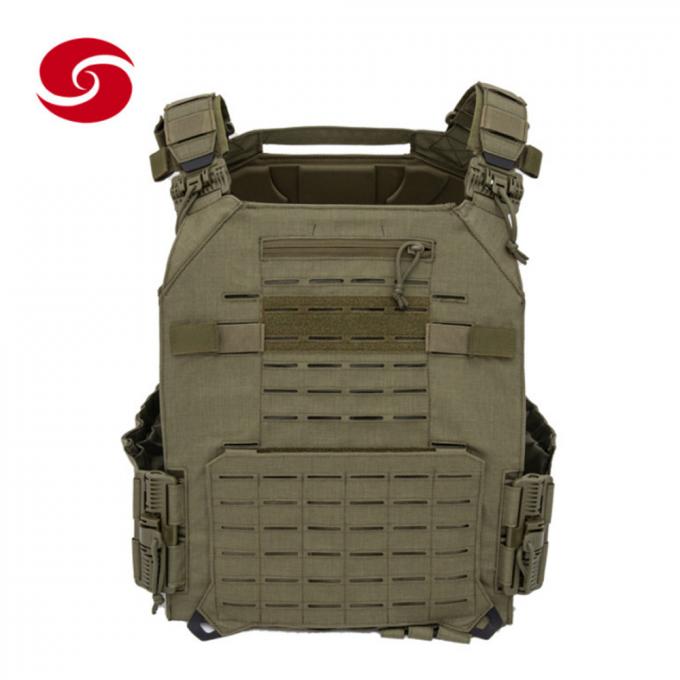 High-Quality Chest Rig Plate Carrier Military Tactical Vest with Quick Release Buckle