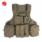 Olive Green Military Tactical Vest High Duty Army Combat With Pouches