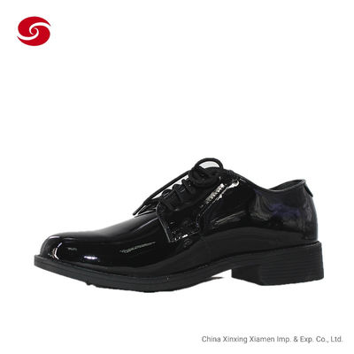 Glossy Leather Military Officer Shoes