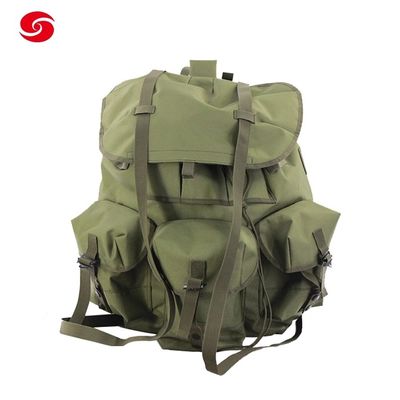 Green Metal Frame Us Military Tactical Backpack Nylon Polyester